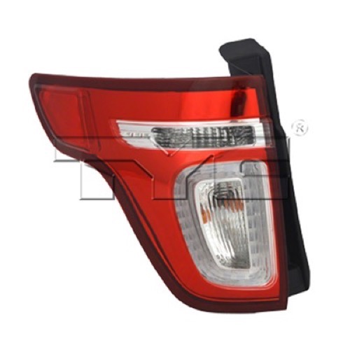 Drivers Taillight Taillamp Lens Housing for 2002-2005 Ford Explorer 4 Door SUV